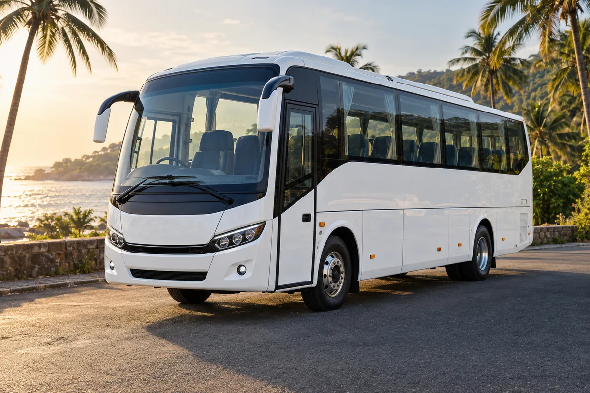 SML Bus Executive Coach on rent in Goa