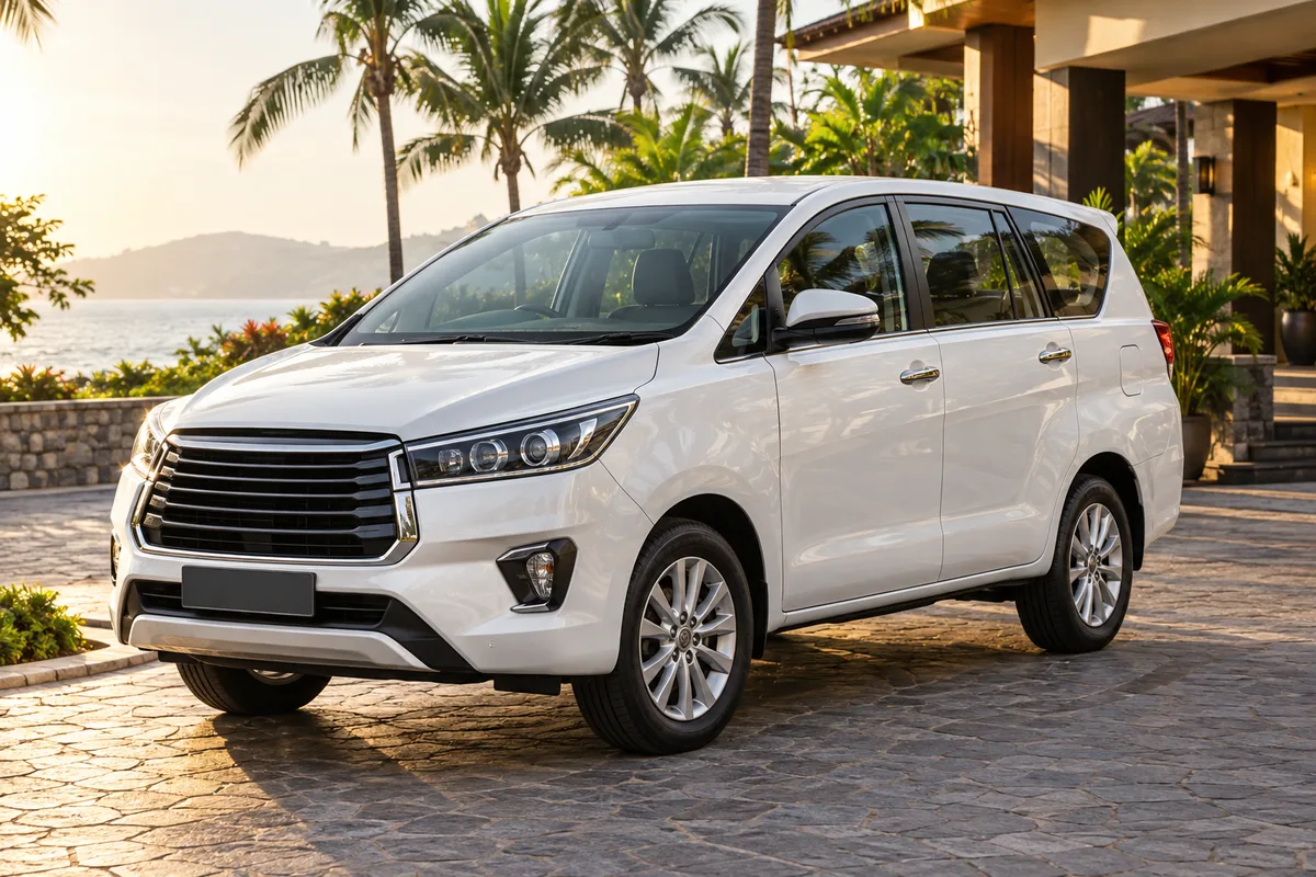 Toyota Innova 7+1 on rent in Goa