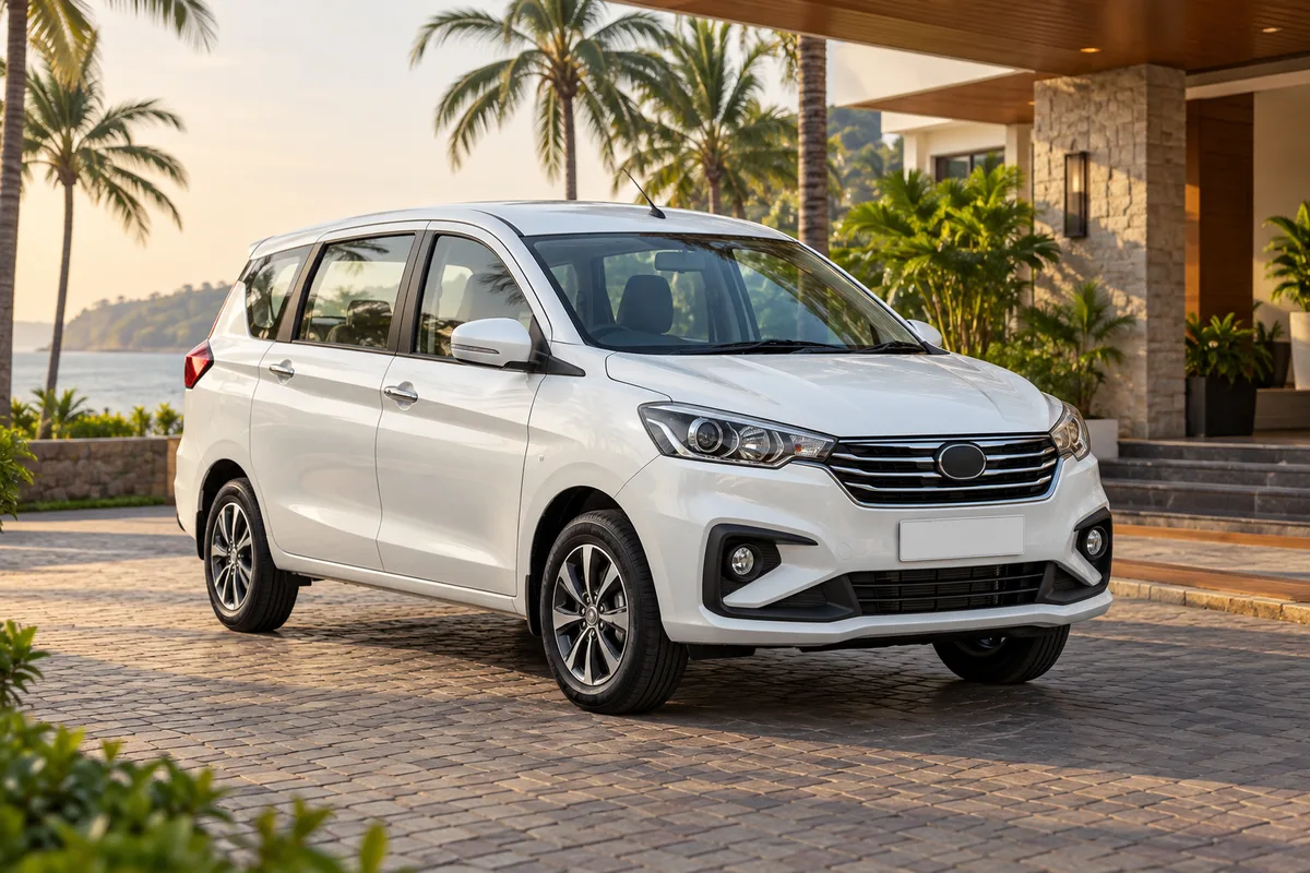 Toyota Rumion on rent in Goa